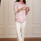 Alora peach SHIRT