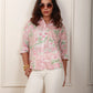 Alora peach SHIRT