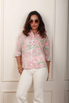 Alora peach SHIRT