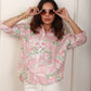 Alora peach SHIRT