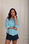 Serein blue SHIRT