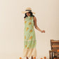 Fiora turquoise dress
