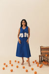 Elena blue dress