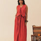 Brisa orange Co ord